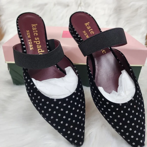 NWT Kate Spade Marielle Mules - Picture 1 of 4
